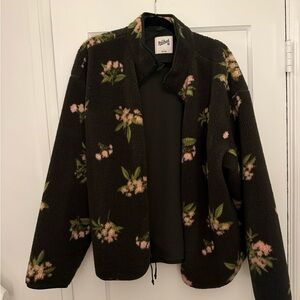 Target x Woolrich Floral Black Jacket